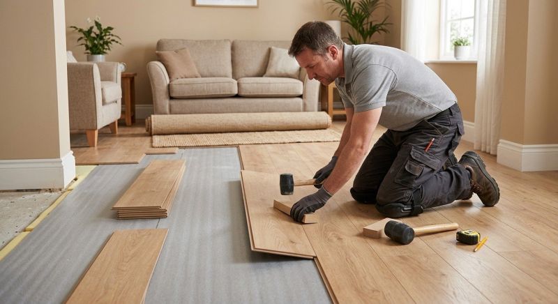 Laminate Floor Installation in Rockingham County, NH