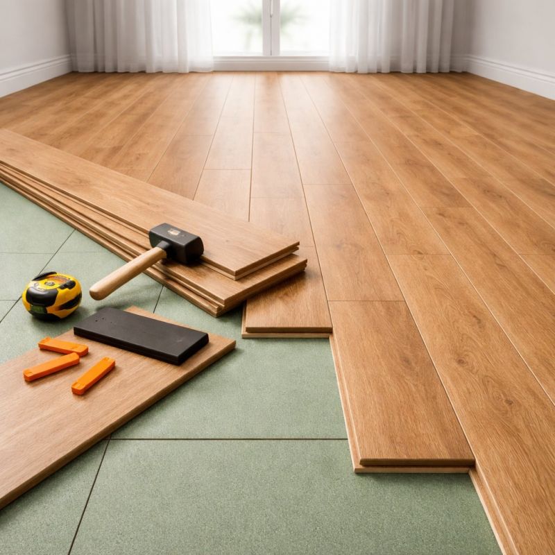 Laminate Floor Remodeling in Rockingham County, NH