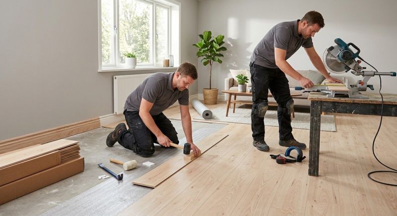 Laminate Wood Installation in Rockingham County, NH