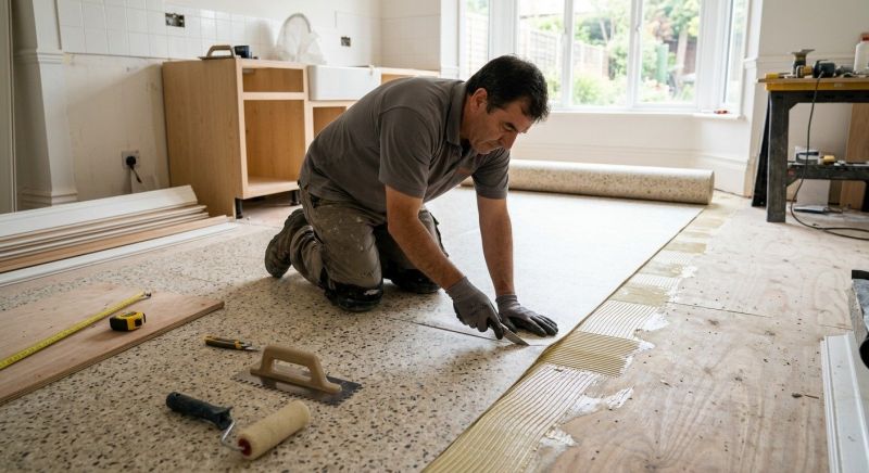 Linoleum Floor Installation in Epsom, NH