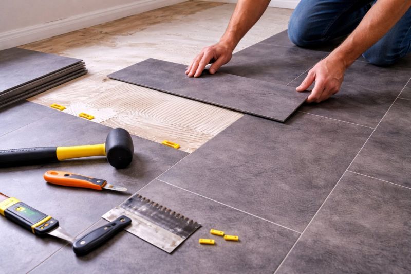 Luxury Vinyl Tile Installation in Hooksett, NH