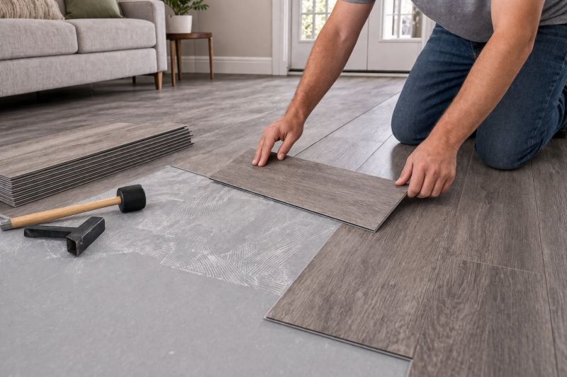 Luxury Vinyl Tile Installation in North Hampton, NH