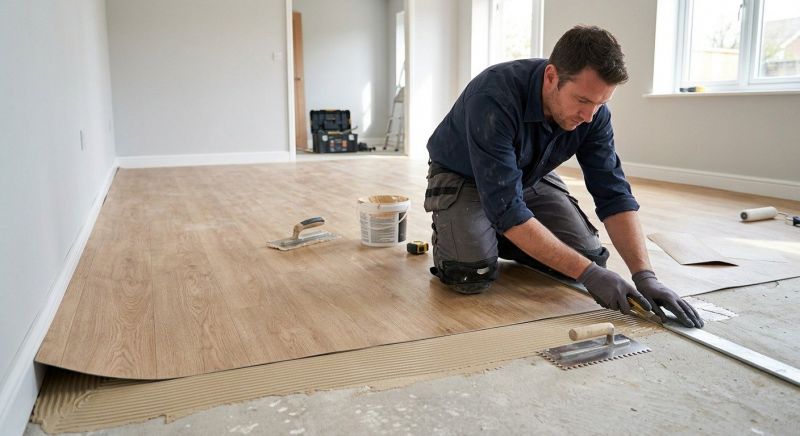 Sheet Flooring Installation in Groton, MA