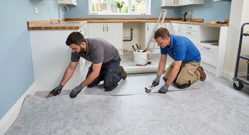 Sheet Linoleum Installation in Rockingham County, NH