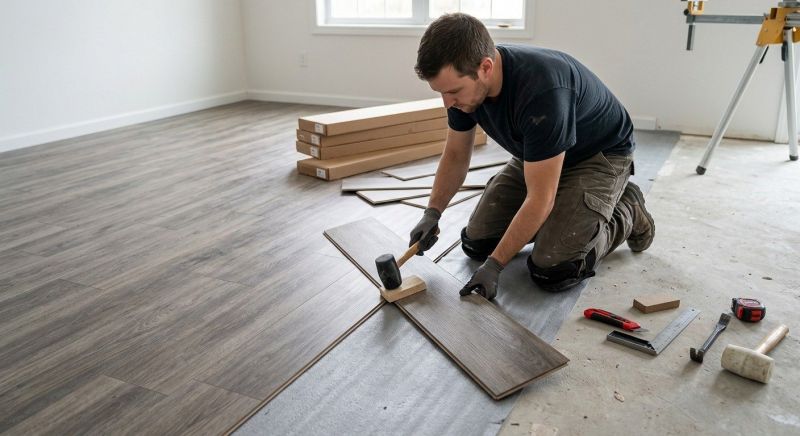 Vinyl Flooring Installation in Dracut, MA