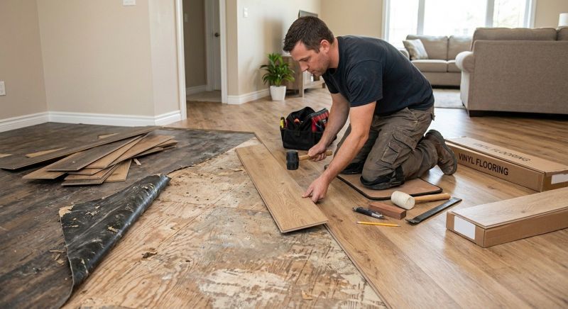 Vinyl Flooring Installation in North Hampton, NH