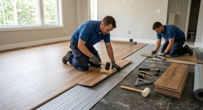 Vinyl Flooring Installation in Westford, MA