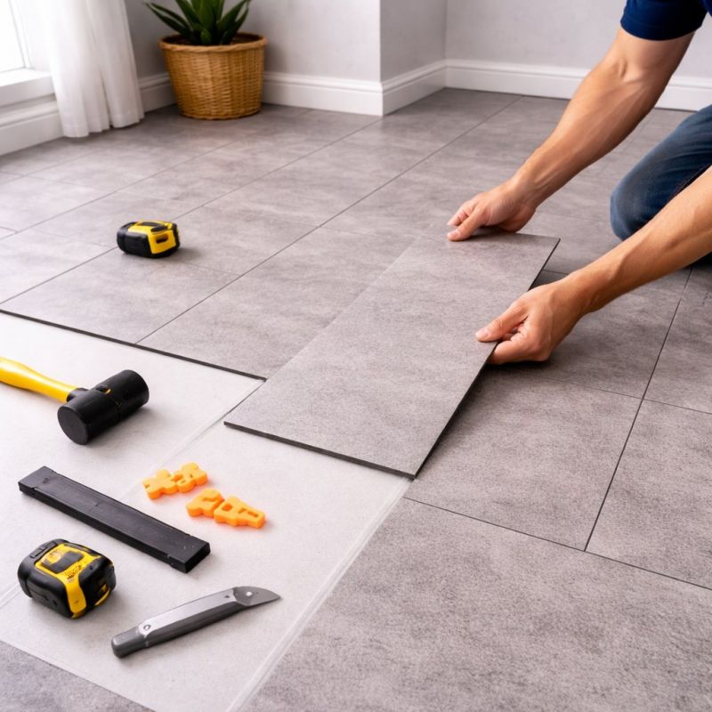 Vinyl Tile Installation in Rockingham County, NH